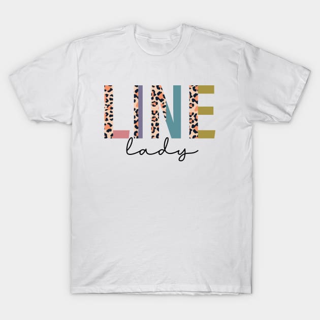 Line Lady T-Shirt by Almytee